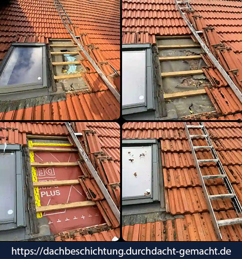 Dachreparatur nach Maderschaden mit Austausch der beschädigten Dämmung und schädlingssicherer Wiederherstellung des Dachaufbaus. von Duchdacht-Gemacht David Tessenow